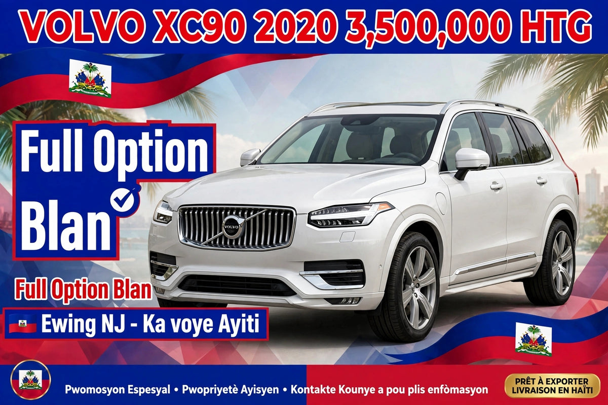 Volvo XC90 White- 2020 - AWD - LUXURY SUV - EDZER AUTO