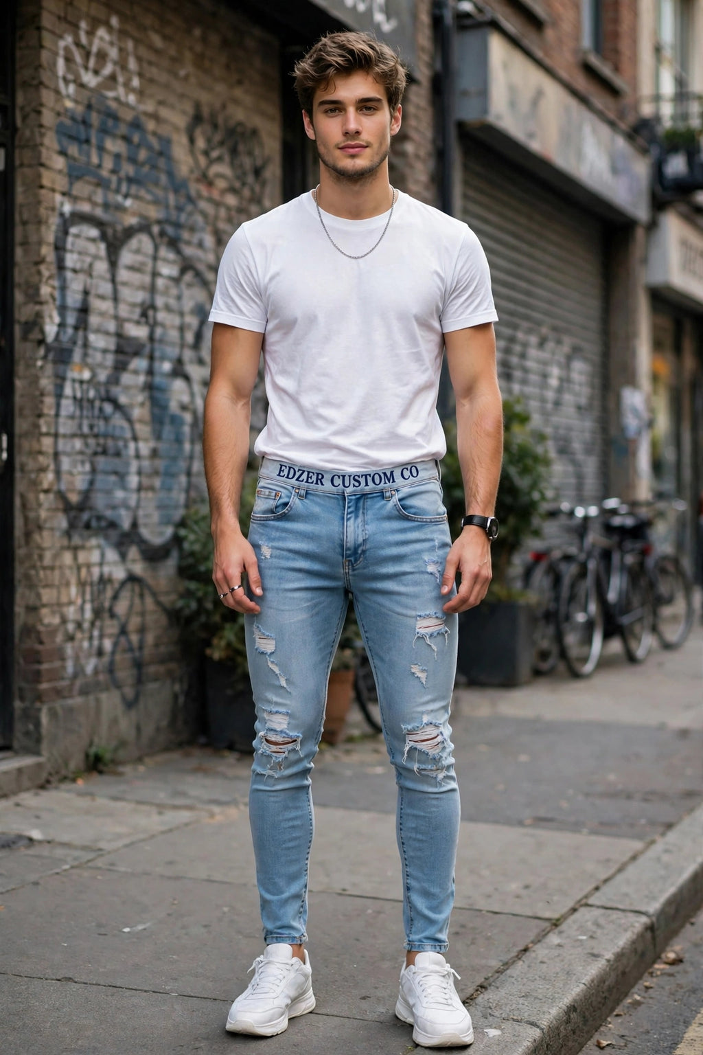 EDZER CUSTOM CO- Pack 4 jeans 👖 SKINNY..."?
