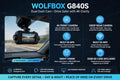 Wolfbox G840S 12" 4k Mirror Dash Cam- Backup Caméra 32GB + WiFi- front Rear - EDZER CUSTOM CO- AMAZON ' S Choice